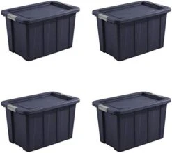 Sterilite 18 Gal. Latching Tuff1 Totes, 18 Gallon, Dark Indigo, 6 Count 17 Sterilite 18 Gal. Latching Tuff1 Totes, 18 Gallon, Dark Indigo, 6 Count -GENERIC Shop 41TxWIC4UwL. AC
