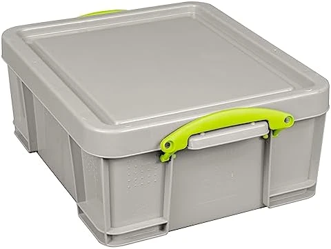 Really Useful Plastic Storage Box 33 Litre White Strong 5 Really Useful Plastic Storage Box 33 Litre White Strong - Image 5