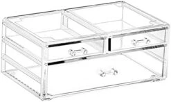 Cq Acrylic 6 Drawers Stackable Makeup Organizer Storage Drawers, Bathroom Organizers,Clear Plastic Storage Bins For Vanity,Under Sink,Kitchen Cabinets,Pantry,Home Organization And Storage -GENERIC Shop 41WfBtB8c L. AC