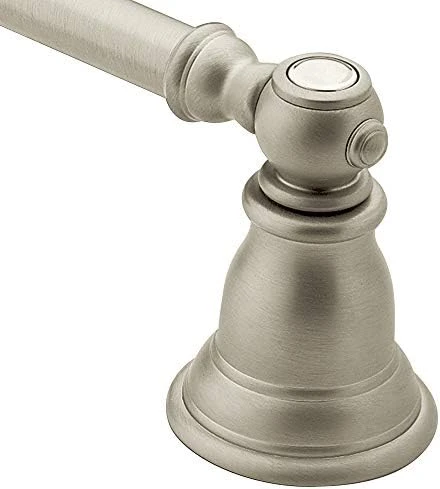 Moen YB5424CH Kingsley 24-Inch Bathroom Single-Towel Bar, Chrome 3 Moen YB5424CH Kingsley 24-Inch Bathroom Single-Towel Bar, Chrome - Image 3