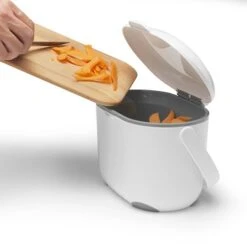 Addis 2.5 Litre Kitchen Compost Caddy, White/Grey -GENERIC Shop 41YFLdRbl0L