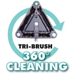 Zippi Sweeper Max - Powerful And Lightweight Sweeper, Perfect For Carpet Hardwood And Tile, Triangular Design Allows For Sweeping In Corners, 1000 MAh Rechargeable Battery -GENERIC Shop 41YTnoXgTWL