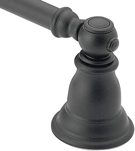 Moen YB5424CH Kingsley 24-Inch Bathroom Single-Towel Bar, Chrome 6 Moen YB5424CH Kingsley 24-Inch Bathroom Single-Towel Bar, Chrome - Image 6