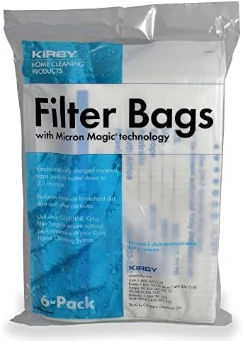 Kirby 204811 Filter Bag Six Pack Micron Magic HEPA (6 Bags Pack) 15 Kirby 204811 Filter Bag Six Pack Micron Magic HEPA (6 Bags Pack) - Image 15