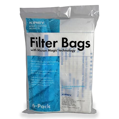 Kirby 204811 Filter Bag Six Pack Micron Magic HEPA (6 Bags Pack) 1 Kirby 204811 Filter Bag Six Pack Micron Magic HEPA (6 Bags Pack)