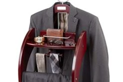 ClosetMate Executive Clothes Valet Stand - Beautiful Solid Hardwood Valet Clothing Hanging System With Mirror, Rack For Shoes, Tray For Cell Phone And Keys, Great Gift 8 ClosetMate Executive Clothes Valet Stand - Beautiful Solid Hardwood Valet Clothing Hanging System With Mirror, Rack For Shoes, Tray For Cell Phone And Keys, Great Gift -GENERIC Shop 41ZyCFNaWxL