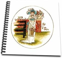 3dRose Pretty Kate Greenaway Illustration Of A Girl With A Basket Of. - Drawing Books (db_356331_2) -GENERIC Shop 41aYgQumyJL. AC