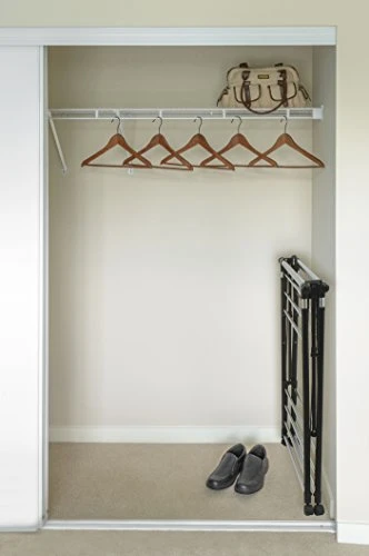 GreenWay GRGR200 Stainless Steel Collapsible Double-Bar Garment Rack 3 GreenWay GRGR200 Stainless Steel Collapsible Double-Bar Garment Rack - Image 3