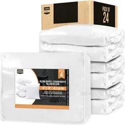 Utopia Bedding Throw Pillows Insert (Pack Of 24, White) (24, 18x18 Inch (Pack Of 24)) -GENERIC Shop 41bJC69MdUL. AC