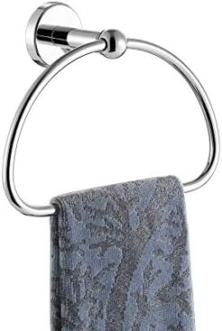 Towel Ring, Stainless Steel Half Ring Towel Holder For Bathroom, 7 Inch Brushed Finished Wall Mount, TR160-BN -GENERIC Shop 41btZNDbq0L. AC