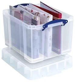 Really Useful Storage Box 35 Litre XL Clear -GENERIC Shop 41cQs8WBesL