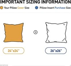 Acanva Decorative Throw Pillow Inserts For Sofa, Bed, Couch And Chair, Square Euro Sham Form Stuffer With Premium Polyester Microfiber, 26X26 Inch, White 2 Count -GENERIC Shop 41cs7ajqOhL