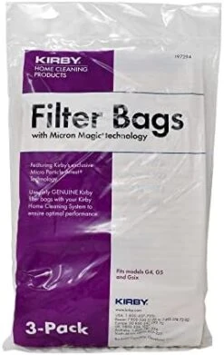 Kirby Bags For G4, G5, And Gsix, 197394, 9-Pack, Genuine Micron Magic (9 Bags) -GENERIC Shop 41fURlcWfXL. AC
