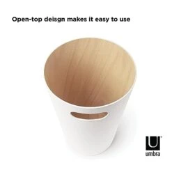 Umbra WOODROW CAN WHITE 13 Umbra WOODROW CAN WHITE -GENERIC Shop 41gzCTCTe7L