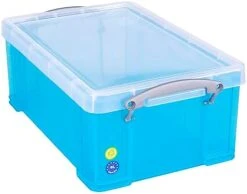 Really Useful 9 Litre Plastic Storage Box - LightBlue, Standard Packaging -GENERIC Shop 41hWJMfrwVL. AC