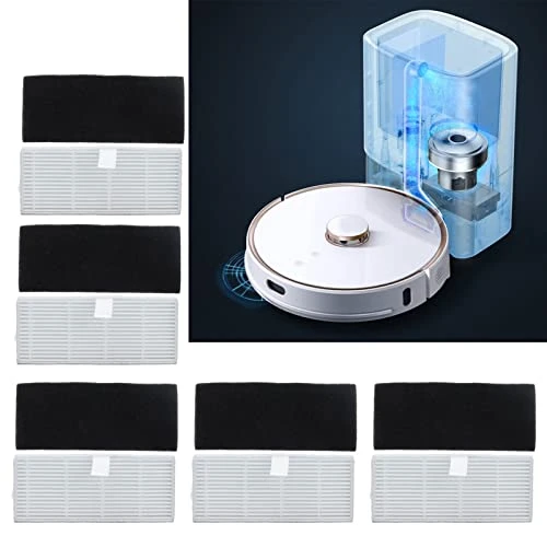 10pcs Vacuum Cleaner Filter, Vacuum Cleaner Replacement Sweeper Filter Screen Vacuum Cleaner Rolling Sweeper Accessories Cleaning Machine Set For VIOMI S9 Uoni V980max Proscenic M8 2 10pcs Vacuum Cleaner Filter, Vacuum Cleaner Replacement Sweeper Filter Screen Vacuum Cleaner Rolling Sweeper Accessories Cleaning Machine Set For VIOMI S9 Uoni V980max Proscenic M8 - Image 2