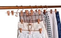 Amber Home 24 Pack Add-on Rose Gold Metal Pant Skirt Hangers, Multi Stackable Add On Copper Trouser Hangers For Slacks Jeans Boutique Clothing With Extra Strong Non-Slip Adjustable Clips (Copper, 24) 11 Amber Home 24 Pack Add-on Rose Gold Metal Pant Skirt Hangers, Multi Stackable Add On Copper Trouser Hangers For Slacks Jeans Boutique Clothing With Extra Strong Non-Slip Adjustable Clips (Copper, 24) -GENERIC Shop 41iBMI1L5IL