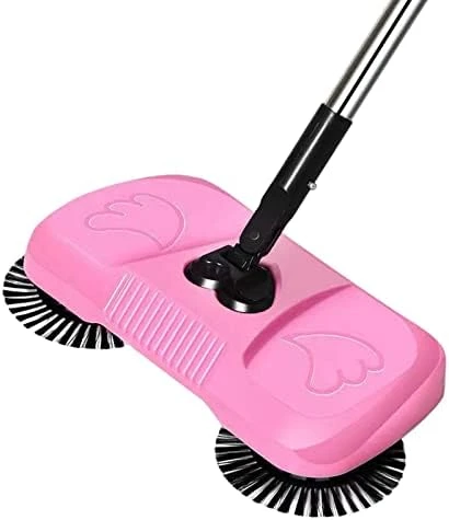 Predolo Household Sweeper Cleaner, Cleaning Tool Floor Dust Sweeper For Carpets, Pink 6 Predolo Household Sweeper Cleaner, Cleaning Tool Floor Dust Sweeper For Carpets, Pink - Image 6