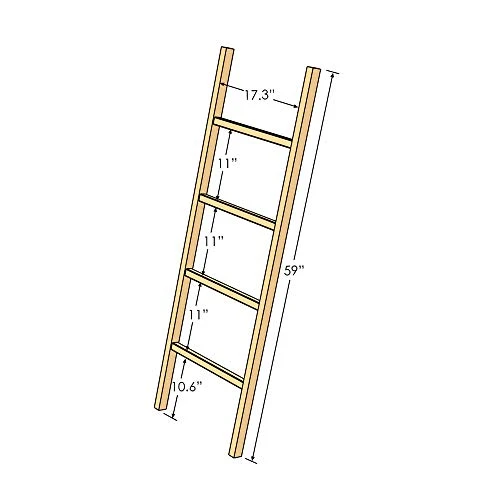 Asta Spa Teak Towel Ladder 4 Asta Spa Teak Towel Ladder - Image 4