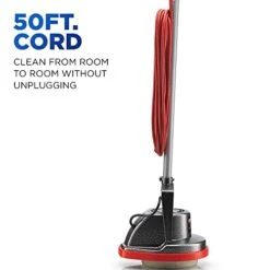 Oreck Commercial Orbiter Hard Floor Cleaner Machine ,Multi-Purpose Hardwood Wood Laminate Carpet Tile Concrete Grout Marble Floor Cleaning, 50-Foot Long Cord, ORB550MC, Gray/Red, 1 Count (Pack Of 1) 10 Oreck Commercial Orbiter Hard Floor Cleaner Machine ,Multi-Purpose Hardwood Wood Laminate Carpet Tile Concrete Grout Marble Floor Cleaning, 50-Foot Long Cord, ORB550MC, Gray/Red, 1 Count (Pack Of 1) -GENERIC Shop 41jBXX8BCbL