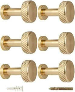 Piffny Robe & Towel Hook, 6 Pack Heavy Duty Stainless Steel Outdoor Wall Hooks For Hanging Towel, Coat, Backpack, Keys, Etc (Modern Industrial) -GENERIC Shop 41jIuwps7jL. AC