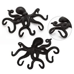 ChasBete Key Holder For Wall, Octopus Coat Hooks Wall Mounted Towel Hooks, Heavy Duty Wall Hooks Decorative With 6 Arms 13 ChasBete Key Holder For Wall, Octopus Coat Hooks Wall Mounted Towel Hooks, Heavy Duty Wall Hooks Decorative With 6 Arms -GENERIC Shop 41kErFaDPsL