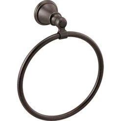 Elta Faucet 73246-RB Woodhurst Wall Mounted Towel Ring In SpotShield Venetian Bronze