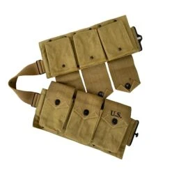 Warcraft Exports Original U.S. Browning 1918A2 BAR Magazine Belt By Boyt - Dated 1942