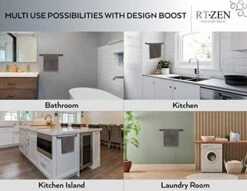 Farmhouse Towel Rack For Bathroom - Handcrafted Wrought Iron Kitchen Towel Bar Straight Wall Mount Rod - Matte Black Towel Hanger For Home Or Office - 17" Rack Fits 14" Towels (Medium) -GENERIC Shop 41l850ib2JL