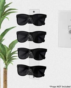 4 Tier Eyeglass Display Rack With Hardware Sunglasses Display Wall Mount Clear Acrylic Retail Stores Holder By Marketing Holders