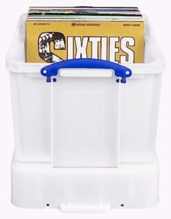 Really Useful Plastic Storage Box 35 Litre With XXL Lid White Strong -GENERIC Shop 41maMAyzIsL