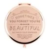 Birthday Gifts For Women－Compact Makeup Mirror,gifts For Women, Festival ,Valentine's Day,Christmas,Mother's Day, Graduation Party,the Gift For Mom,wife,sister,daughter,friend,classmate (Rose Gold)
