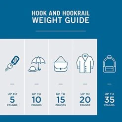 Franklin Brass Ball End Coat And Hat Hook Wall Hooks 5-Pack, Flat Black, FBCHHB5-FB-C 6 Franklin Brass Ball End Coat And Hat Hook Wall Hooks 5-Pack, Flat Black, FBCHHB5-FB-C -GENERIC Shop 41npGE1yQBL