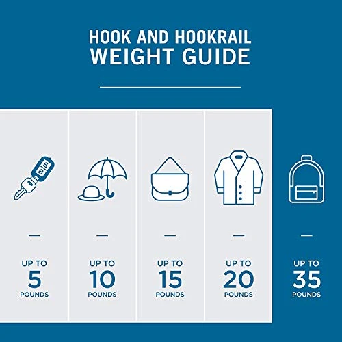 Franklin Brass Ball End Coat And Hat Hook Wall Hooks 5-Pack, Flat Black, FBCHHB5-FB-C 3 Franklin Brass Ball End Coat And Hat Hook Wall Hooks 5-Pack, Flat Black, FBCHHB5-FB-C - Image 3