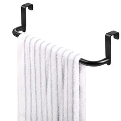 4 Pieces Metal Towel Bar Kitchen Cabinet Towel Rack Strong Steel Towel Bar Rack For Hanging On Inside Or Outside Of Doors, Home Kitchen Bathroom, Hand Towels, Dish Towels And Tea Towels (Black) 9 4 Pieces Metal Towel Bar Kitchen Cabinet Towel Rack Strong Steel Towel Bar Rack For Hanging On Inside Or Outside Of Doors, Home Kitchen Bathroom, Hand Towels, Dish Towels And Tea Towels (Black) -GENERIC Shop 41oEbuNVCYL