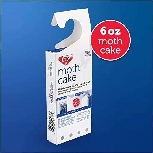 Enoz Moth Cake Kills Clothes Moths, Carpet Beetles, And Eggs And Larvae 2 Enoz Moth Cake Kills Clothes Moths, Carpet Beetles, And Eggs And Larvae - Image 2