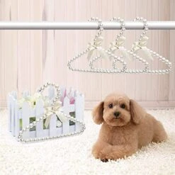 5 Pack Mini Pearl Baby Pets Small Clothes Hangers, Lovely Faux Pearl Beaded Elegant Garment Clothes Hangers With Ribbon Bowknot For Pet Dog Cat Baby Kids Children (Pink) 8 5 Pack Mini Pearl Baby Pets Small Clothes Hangers, Lovely Faux Pearl Beaded Elegant Garment Clothes Hangers With Ribbon Bowknot For Pet Dog Cat Baby Kids Children (Pink) -GENERIC Shop 41oeNC3WtlS