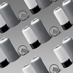 BrüMate Hopsulator Trio 3-in-1 Insulated Can Cooler For 12oz / 16oz Cans + 100% Leak Proof Tumbler With Lid | Can Coozie Insulated For Beer, Soda, And Energy Drinks (Matte Gray) 17 BrüMate Hopsulator Trio 3-in-1 Insulated Can Cooler For 12oz / 16oz Cans + 100% Leak Proof Tumbler With Lid | Can Coozie Insulated For Beer, Soda, And Energy Drinks (Matte Gray) -GENERIC Shop 41pBdpqvItL