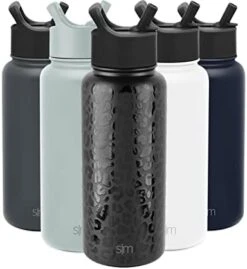Simple Modern Water Bottle With Straw And Chug Lid Vacuum Insulated Stainless Steel Metal Thermos Bottles | Reusable Leak Proof BPA-Free Flask For Sports, Gym | Summit Collection | 32oz, Winter White -GENERIC Shop 41qWNirn7nL. AC