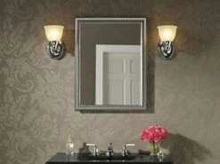 KOHLER CB-CLW2026SS 20" W X 26" H Single-Door Medicine Cabinet With Decorative Framed Mirrored Door, Bathroom Medicine Cabinet With Mirror 9 KOHLER CB-CLW2026SS 20" W X 26" H Single-Door Medicine Cabinet With Decorative Framed Mirrored Door, Bathroom Medicine Cabinet With Mirror -GENERIC Shop 41qcAyDSzHL