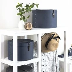 Bigso Box Of Sweden RUT Set Of 2 Storage Box, 37,5 X 37.5 X 23.5 Cm, Blue, 2 Unité(s) -GENERIC Shop 41qrtPvVi1L