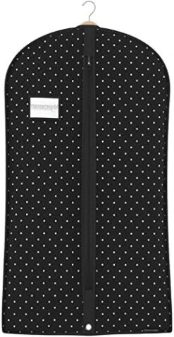 HANGERWORLD 40" Garment Bag - Dress And Suit Bags For Closet Storage Breathable Clothes Cover Dust Protector (1 Pack, White) -GENERIC Shop 41vCCTCM1L. AC