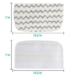 4 PCS Replacement Pads Accessory For Shark Steam Mop S1000, S1000A, S1000C, S1000WM, S1001C, Dirt Grip Pads, Microfiber Washable & Reusable -GENERIC Shop 41vVzZTxjFL
