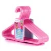 Hangerworld Kid's Pink Plastic Coat Hangers 29cm For Baby & Toddler Clothes, Pants Skirt Top Hanger
