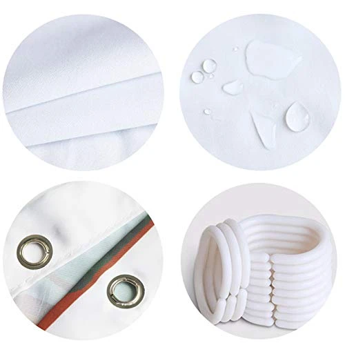 Nigel Thornberry Shower Curtain,Waterproof Polyester Fabric Decorative Bathroom Bath Curtains 2 Nigel Thornberry Shower Curtain,Waterproof Polyester Fabric Decorative Bathroom Bath Curtains - Image 2