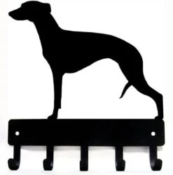 The Metal Peddler Whippet Key Holder Dog Leash Hanger For Wall - Large 9 Inch Wide - Made In USA; Gift For Dog Lovers -GENERIC Shop 41yOF7p6E7L. AC