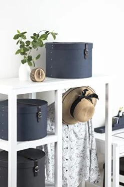 Bigso Box Of Sweden RUT Set Of 2 Storage Box, 37,5 X 37.5 X 23.5 Cm, Blue, 2 Unité(s) -GENERIC Shop 41yTvTdrgtL