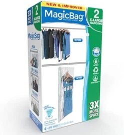 Smart Design MagicBag Hanging Vacuum Storage Bags – Extra Large Size, 2 Bags – Closet Organizers And Storage With Cascading Loops To Save Hanging Space For Optimal Home Organization And Storage 12 Smart Design MagicBag Hanging Vacuum Storage Bags – Extra Large Size, 2 Bags – Closet Organizers And Storage With Cascading Loops To Save Hanging Space For Optimal Home Organization And Storage -GENERIC Shop 41zA8vBDmQL. AC