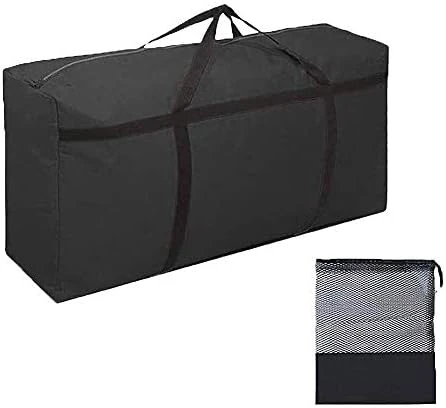 WITERY Large Storage Bag 180L Garden Furniture Cushion With Zip Waterproof Sturdy 600D Oxford Moving Clothes Storage Bags Organizer Bags For Bedding, Duvets, Pillows, Clothes Moving Home 5 WITERY Large Storage Bag 180L Garden Furniture Cushion With Zip Waterproof Sturdy 600D Oxford Moving Clothes Storage Bags Organizer Bags For Bedding, Duvets, Pillows, Clothes Moving Home - Image 5