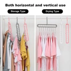 Closet Organizers And Storage,College Dorm Room Essentials,Pack Of 10 Multifunctional Closet Organizer Magic Space Saving Hangers -GENERIC Shop 511OuVOh83L